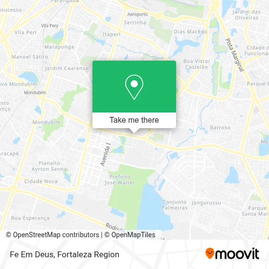 Fe Em Deus map