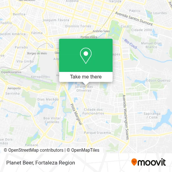 Planet Beer map