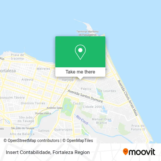 Insert Contabilidade map
