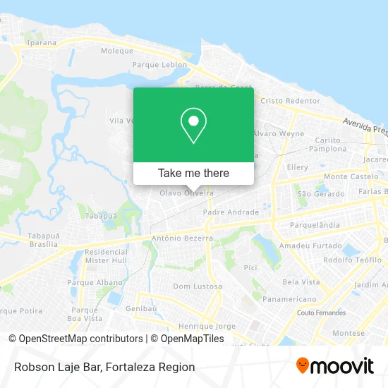 Robson Laje Bar map