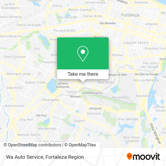 Wa Auto Service map