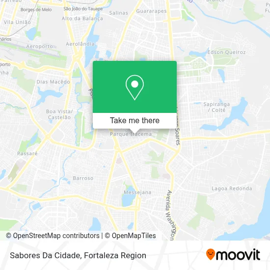 Sabores Da Cidade map
