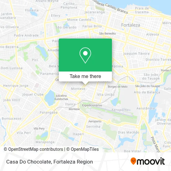 Casa Do Chocolate map