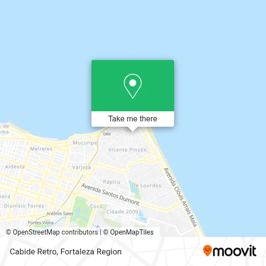 Cabide Retro map