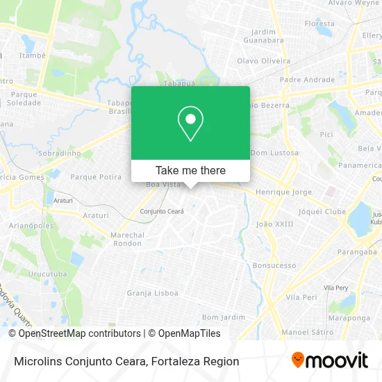 Microlins Conjunto Ceara map