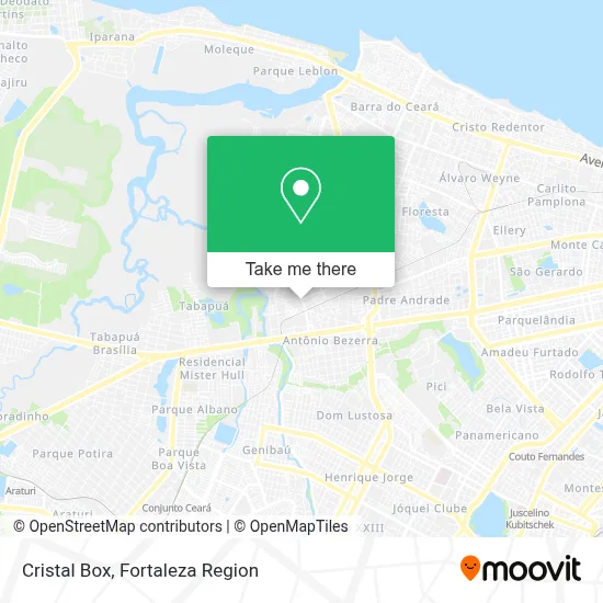 Cristal Box map