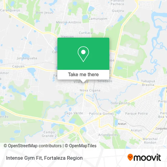 Intense Gym Fit map
