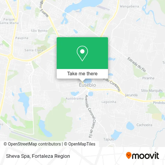 Sheva Spa map