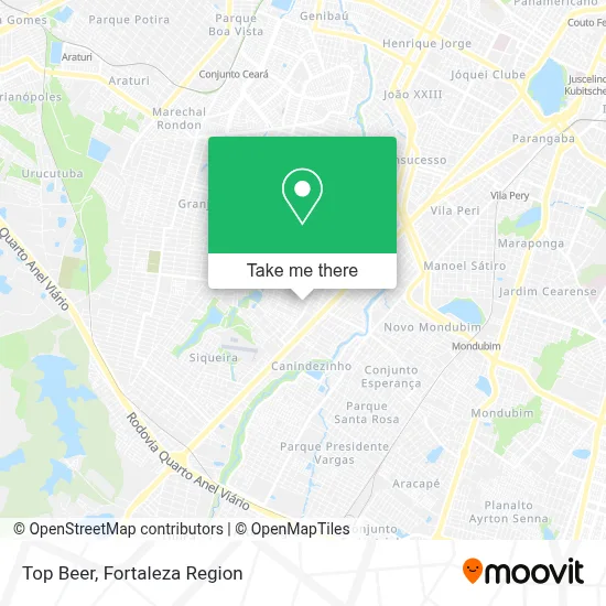 Top Beer map