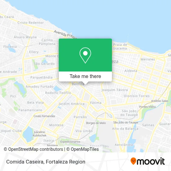 Comida Caseira map