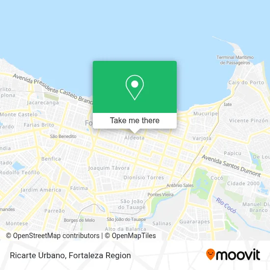 Ricarte Urbano map