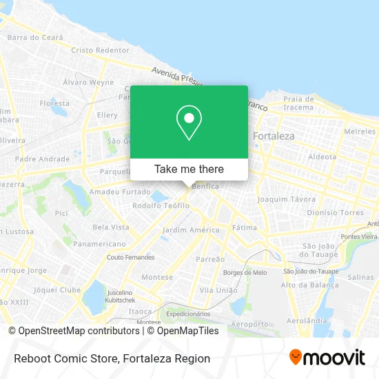 Reboot Comic Store map