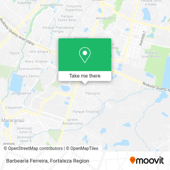 Barbearia Ferreira map