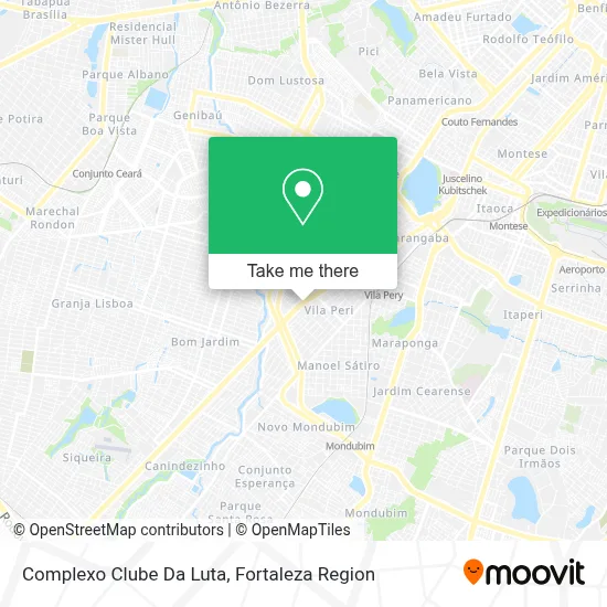 Complexo Clube Da Luta map
