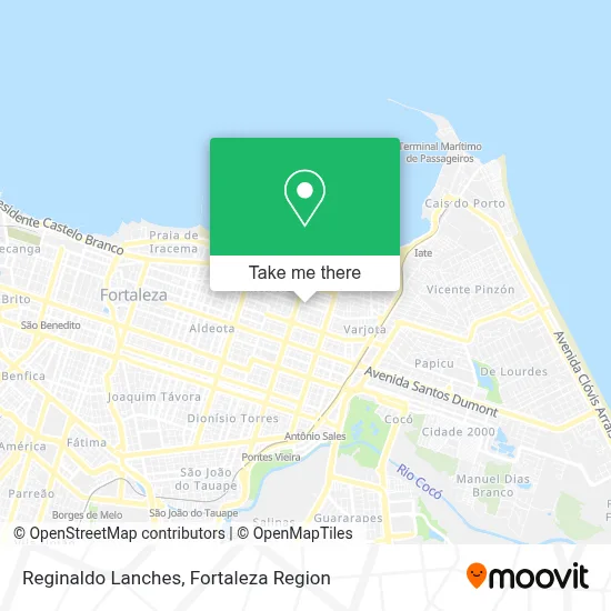 Reginaldo Lanches map