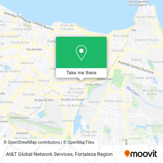 At&T Global Network Services map