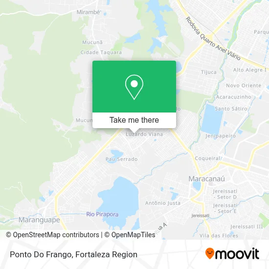 Ponto Do Frango map