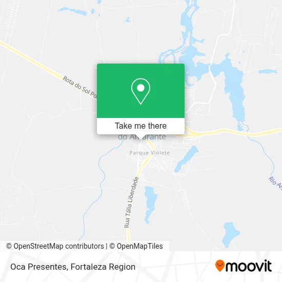 Oca Presentes map