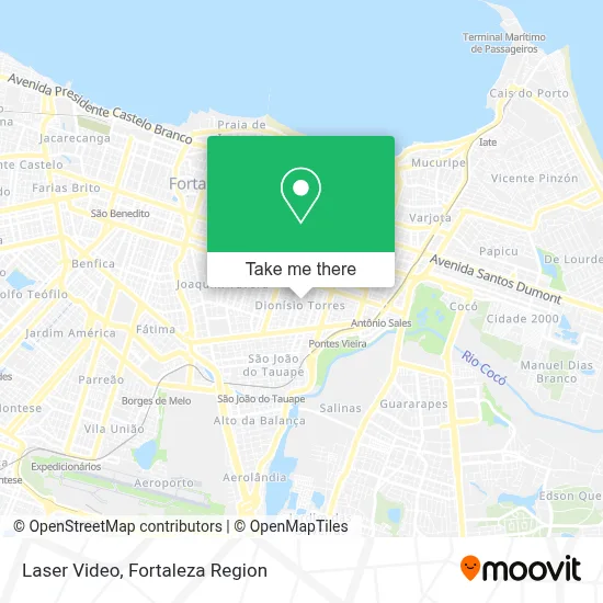 Laser Video map