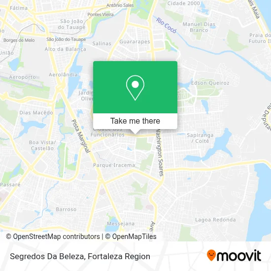 Segredos Da Beleza map