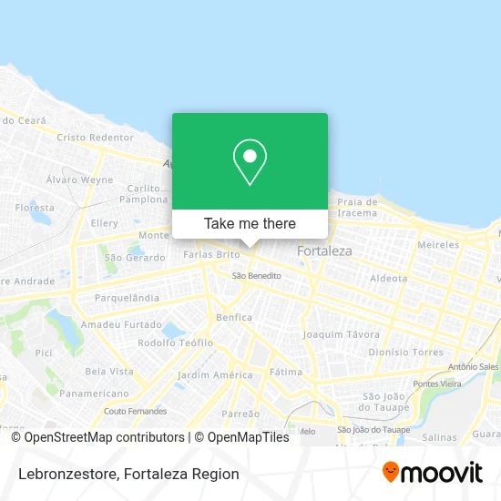 Lebronzestore map