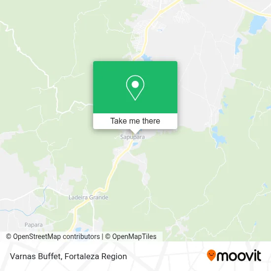 Varnas Buffet map