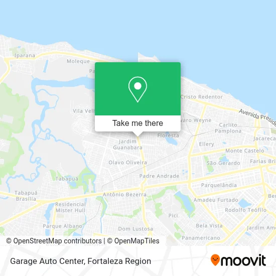 Garage Auto Center map
