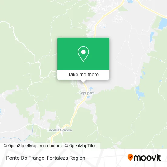Ponto Do Frango map