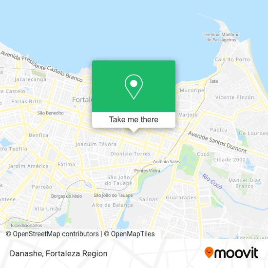Danashe map
