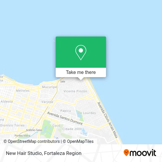 New Hair Studio map