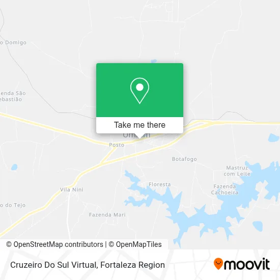 Cruzeiro Do Sul Virtual map