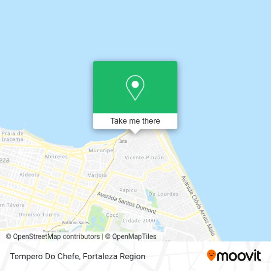 Tempero Do Chefe map