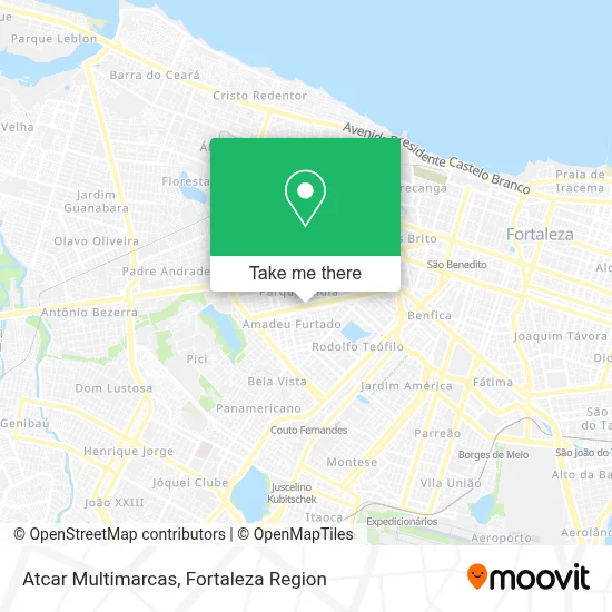 Atcar Multimarcas map