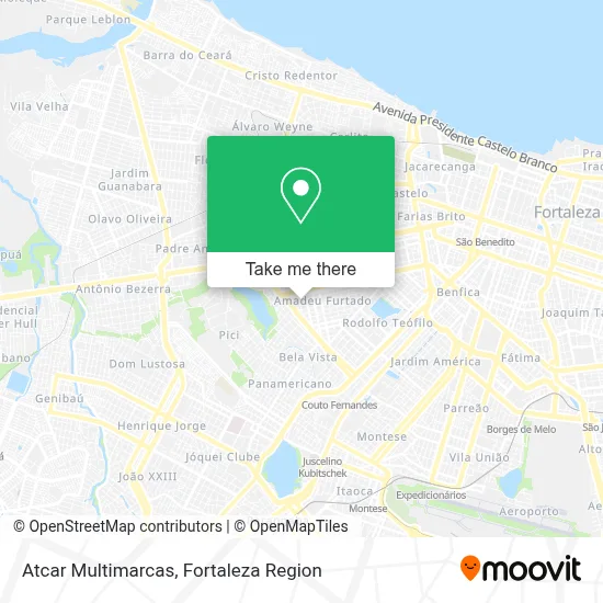 Atcar Multimarcas map