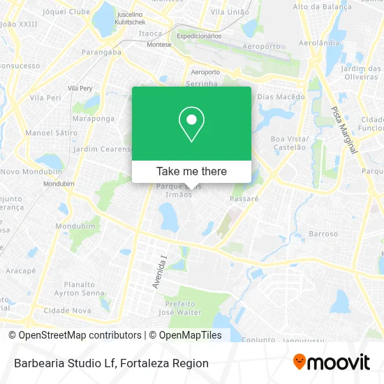 Barbearia Studio Lf map