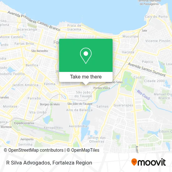 R Silva Advogados map