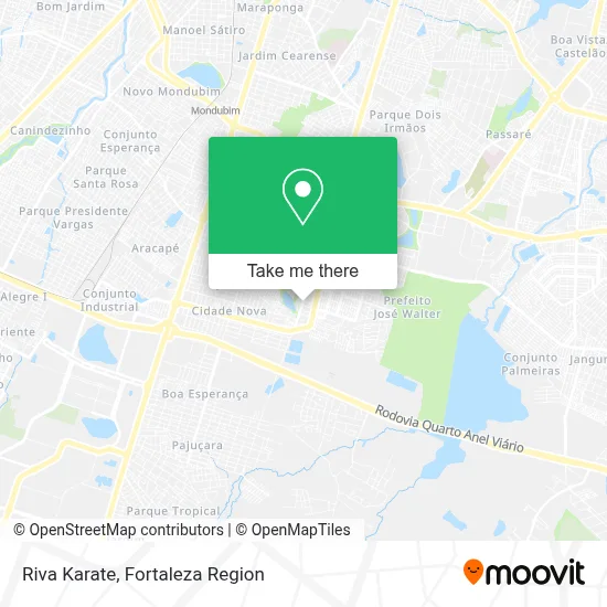 Riva Karate map