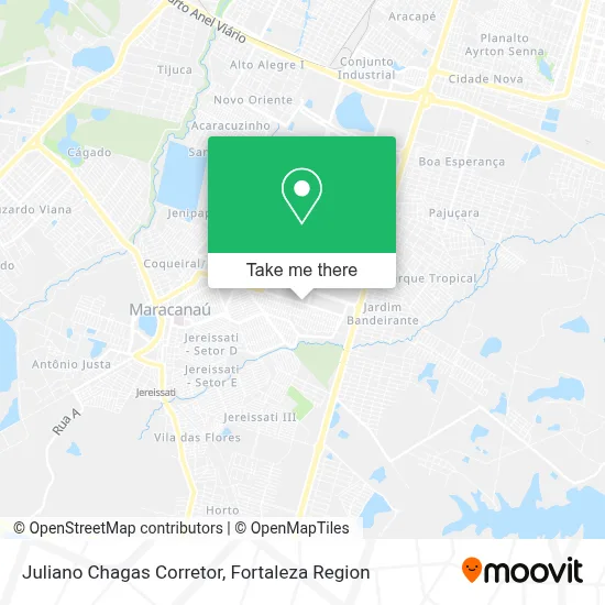 Juliano Chagas Corretor map