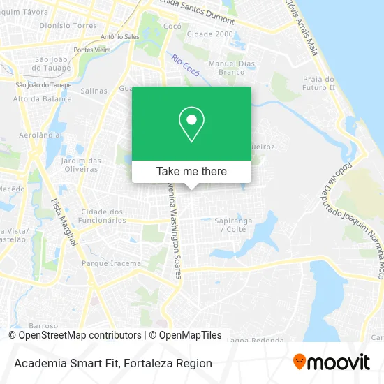 Academia Smart Fit map