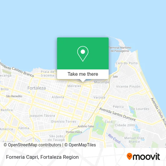 Forneria Capri map
