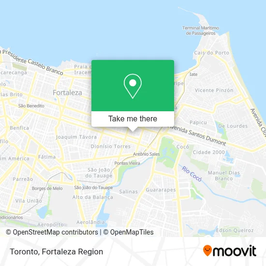 Toronto map