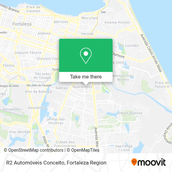 R2 Automóveis Conceito map