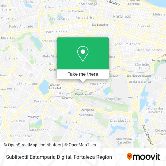 Sublitextil Estamparia Digital map