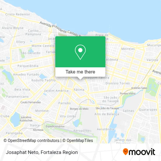 Josaphat Neto map