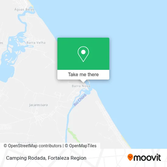 Camping Rodada map
