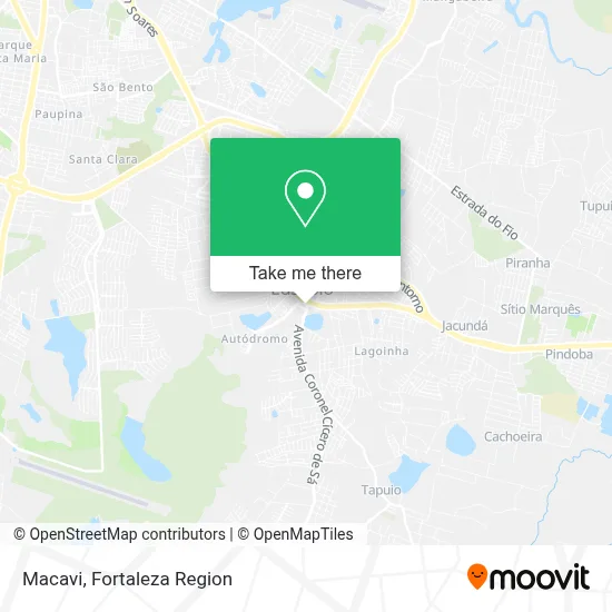 Macavi map