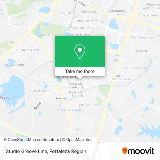 Studio Groove Line map