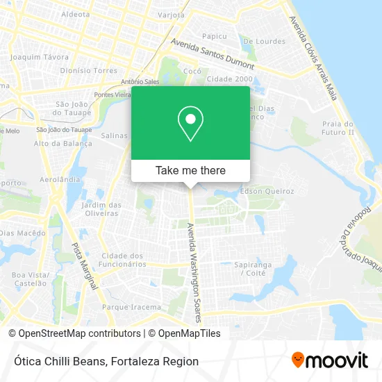 Ótica Chilli Beans map