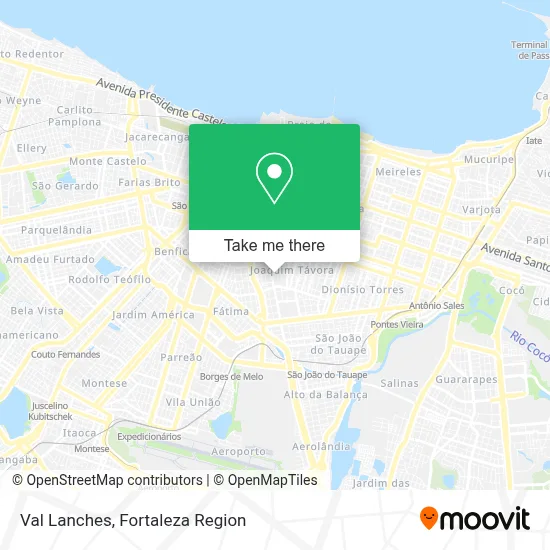 Val Lanches map