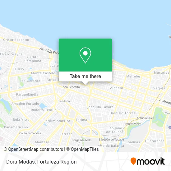 Dora Modas map